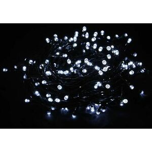 Świąteczny LED łańcuch - 10 m, 100 LED, zimna biel obraz