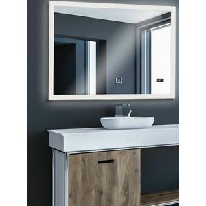 Lustro łazienkowe LED Aquamarin - 80 x 60 cm obraz