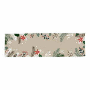 Bawełniany bieżnik ze świątecznym motywem 40x140 cm Frosted Branches – Butter Kings obraz