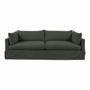 Ciemnozielona sofa 244 cm Horn – Scandic obraz