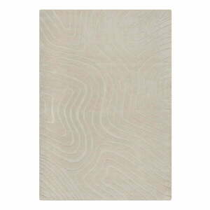 Kremowy wełniany dywan tkany ręcznie 200x290 cm Mesmerise Natural – Flair Rugs obraz