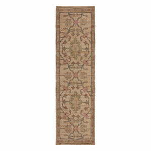 Chodnik z mieszanki juty w naturalnym kolorze tkany ręcznie 60x230 cm Celine Jute Global – Flair Rugs obraz