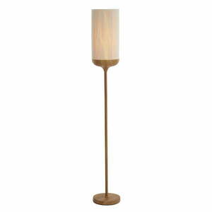 Lampa stojąca w naturalnym kolorze z tekstylnym kloszem (wysokość 159 cm) Dania – Light & Living obraz