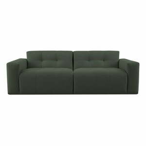 Ciemnozielona sofa 220 cm Maxel – Scandic obraz