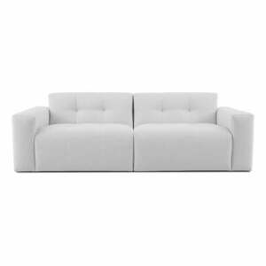 Beżowa sofa 220 cm Maxel – Scandic obraz