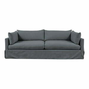 Ciemnoszara sofa 244 cm Horn – Scandic obraz