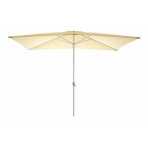 Ogrodowy parasol - prostokątny 2x3 m - champagne obraz