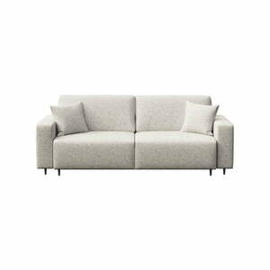 Kremowa rozkładana sofa 237 cm Hesto – Ghado obraz