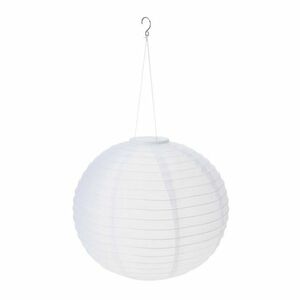 ProGarden Solarna oprawa wisząca LED Ball, śr. 40 cm, ciepła biała obraz