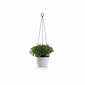 Gardenico Doniczka samonawadniająca wisząca Marina biały, śr. 25 cm obraz