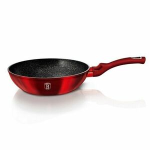 Berlinger House Wok Burgundy Metallic Line, 28 cm obraz