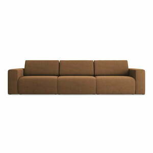 Brązowa sofa modułowa 314 cm Kalea – Makamii obraz