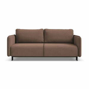 Różowa rozkładana/ze schowkiem sofa 226 cm Luana – Makamii obraz