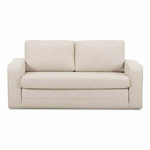 Beżowa rozkładana sofa 160 cm Come – Bobochic Paris obraz