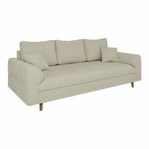 Beżowa sztruksowa sofa 210 cm Ariella – Ropez obraz