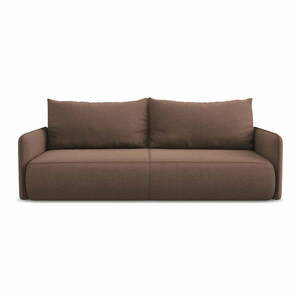 Różowa rozkładana/ze schowkiem sofa 216 cm Nanea – Makamii obraz