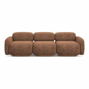 Pomarańczowa/brązowa sofa modułowa 270 cm Ailani – Makamii obraz