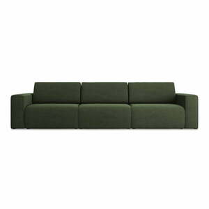 Zielona sofa modułowa 314 cm Kalea – Makamii obraz