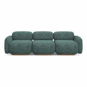 Turkusowa sofa modułowa 270 cm Ailani – Makamii obraz