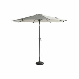 Jasnoszary parasol ogrodowy ø 270 cm Sunline – Hartman obraz