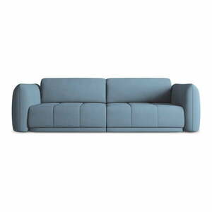 Jasnoniebieska sofa 210 cm Hoku – Makamii obraz