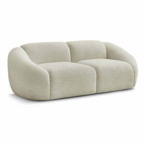 Beżowa sofa z materiału bouclé 230 cm Tina – Bobochic Paris obraz