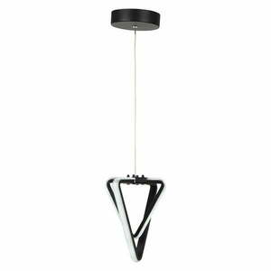 Czarna metalowa lampa wisząca LED ø 20 cm Baris – Squid Lighting obraz