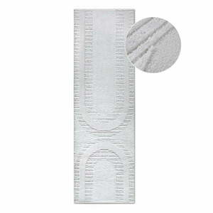 Kremowy chodnik 80x240 cm Bartoux Cream White – Elle Decoration obraz