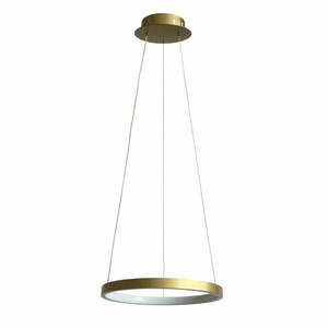 Lampa wisząca LED w kolorze złota ø 29 cm Lune – Candellux Lighting obraz
