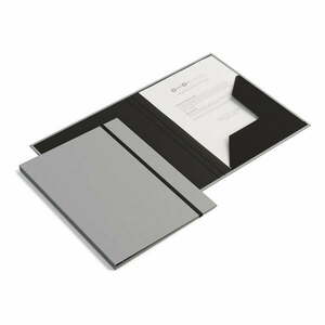 Kartonowy organizer na dokumenty Paulina Paper Laminate A4 – Bigso obraz