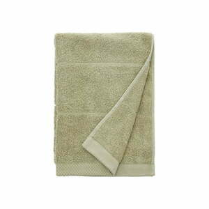 Jasnozielony bawełniany ręcznik kąpielowy frotte 70x140 cm Line – Södahl obraz