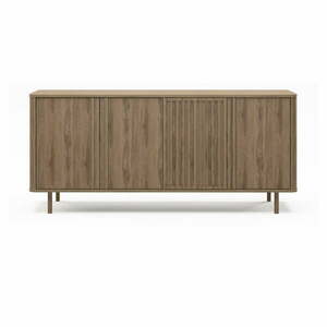 Komoda w dekorze dębu w naturalnym kolorze 180x80x40 cm Salma – Marckeric obraz