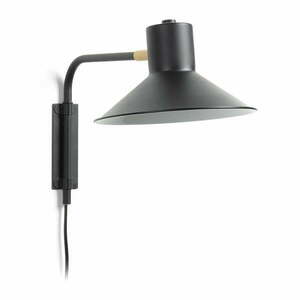 Czarny kinkiet ø 20 cm Aria – Kave Home obraz