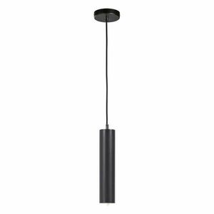 Czarna lampa wisząca z metalowym kloszem ø 8 cm Maude – Kave Home obraz