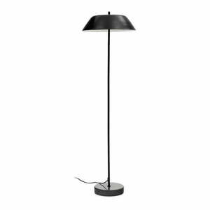Czarna lampa stojąca z metalowym kloszem (wysokość 153 cm) Sayra – Kave Home obraz
