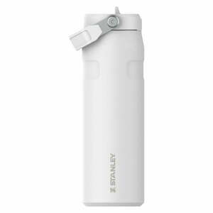 Biały termos 700 ml The IceFlow™ Bottle Flip Straw 2.0 Frost – Stanley obraz