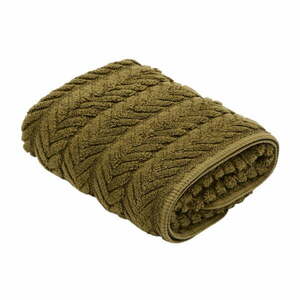 Zielony bawełniany ręcznik frotte 50x90 cm Rune – Kave Home obraz