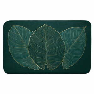 Ciemnozielony dywanik łazienkowy 45x75 cm Jade – douceur d'intérieur obraz