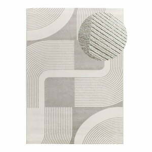 Jasnoszaro-kremowy dywan 160x230 cm Flora – Universal obraz