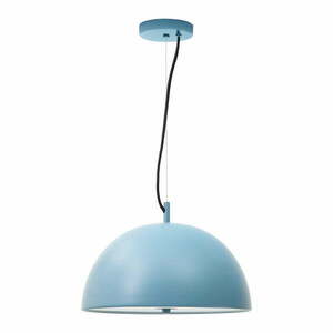 Niebieska lampa wisząca z metalowym kloszem ø 39, 5 cm Catlar – Kave Home obraz