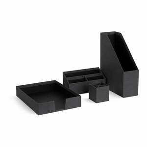 Kartonowe organizery zestaw 4 szt. Hugo Canvas Paper Laminate – Bigso obraz