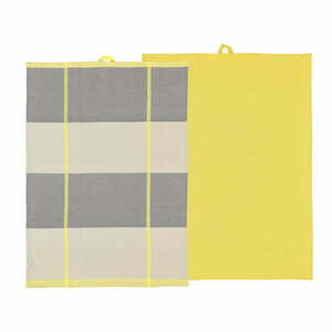 Bawełniane ścierki zestaw 2 szt. 50x70 cm Blocks – Södahl obraz