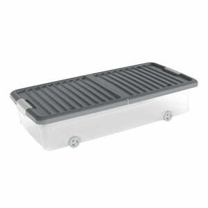 Plastikowy pojemnik pod łóżko z pokrywką 74x37x16, 5 cm W box underbed L – KIS obraz
