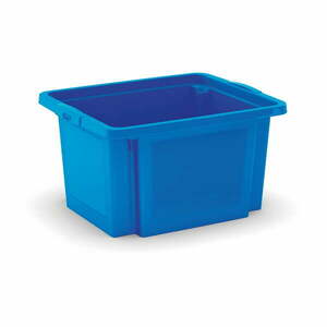 Niebieski plastikowy pojemnik 42x35x23 cm H-Box S – KIS obraz