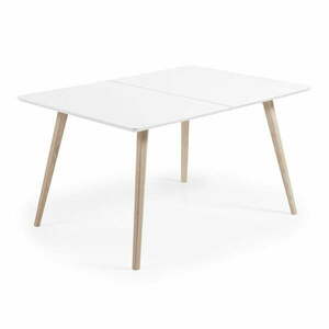Rozkładany stół z dodatkowym blatem 90x140 cm Eunice – Kave Home obraz
