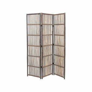 Brązowy rattanowy parawan Hermien – Light & Living obraz
