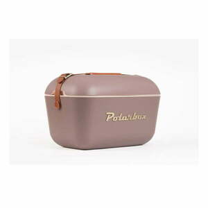 Brązowy pojemnik chłodzący 12 l Classic Gold – Polarbox obraz
