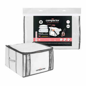Tekstylny pojemnik do przechowywania ubrań próżniowy/usztywniany 42x25x25 cm Life – Compactor obraz