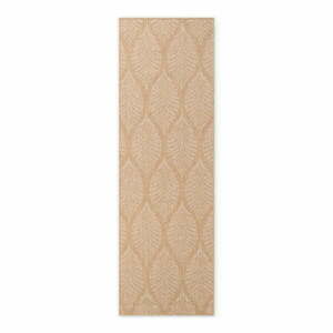 Chodnik odpowiedni na zewnątrz w beżowo-śmietankowym kolorze 80x250 cm Duet Liora – NORTHRUGS obraz