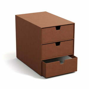 Kartonowy organizer z szufladką Ingrid Restore Paper Laminate – Bigso obraz